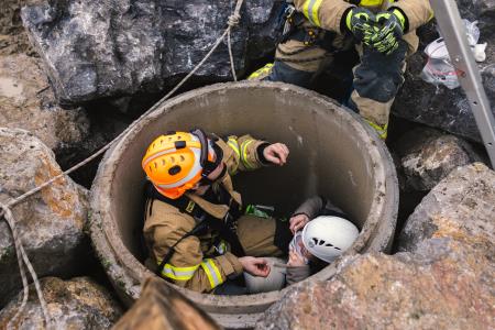 Zaščitno reševalna vaja Domžale 2024_foto Jure Gubanc (30)